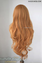 L-3 / SP19 pastel orange long layers loose waves cosplay wig
