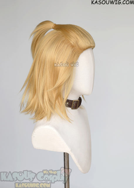 Tokyo Revengers Mikey Manjiro Sano pre-styled layered blonde wig