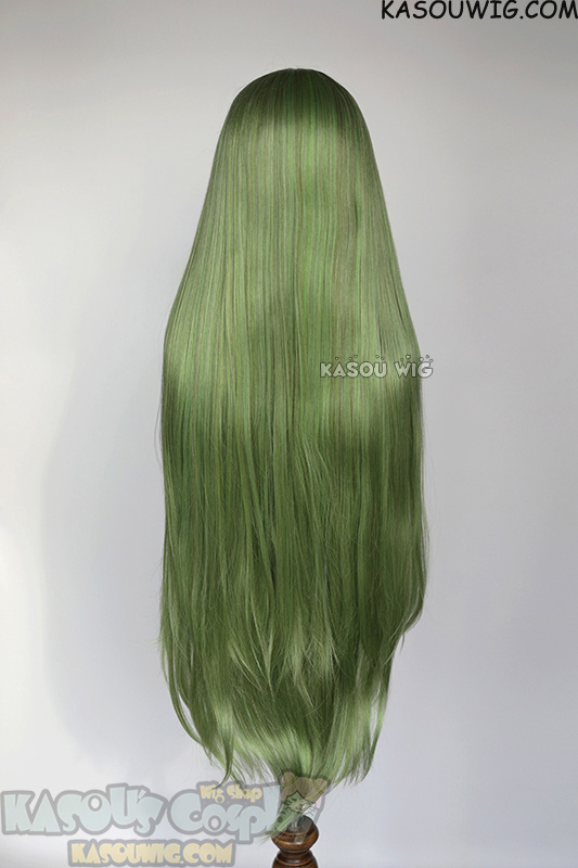 Wig shop green 100cm