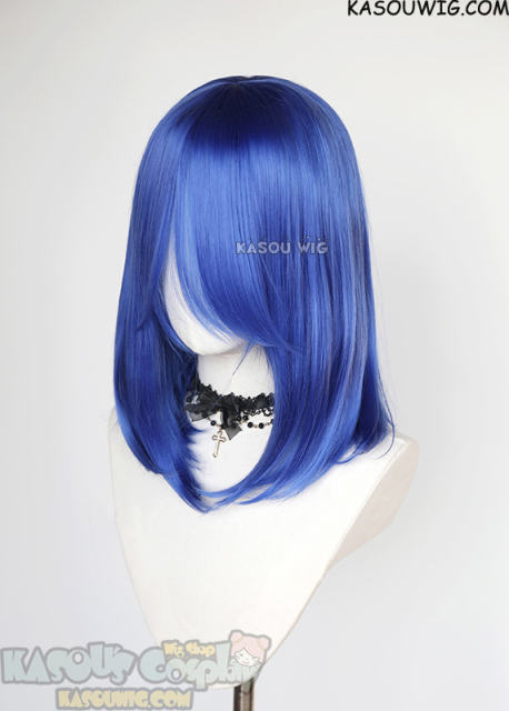 M-1/ KA050 royal blue bob cosplay wig shouder length