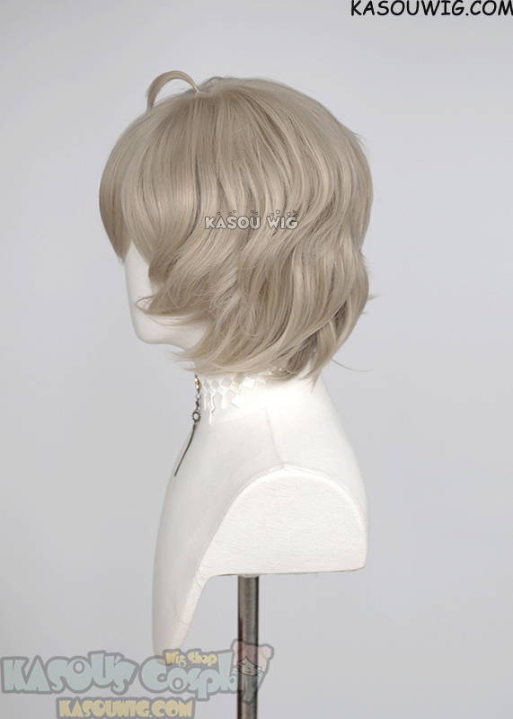 In/Spectre/Kyokou Suiri Kotoko Iwanaga cute sand blonde curly short wig