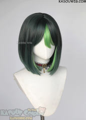 Genshin Impact Tighnari green ombre bob wig