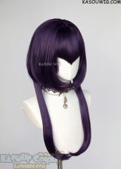 Genshin Impact Candace deep purple wig