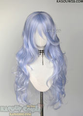 L-3 / KA054 light periwinkle long layers loose waves wig