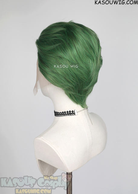Lace Front>> Batman Joker all back short Green cosplay wig
