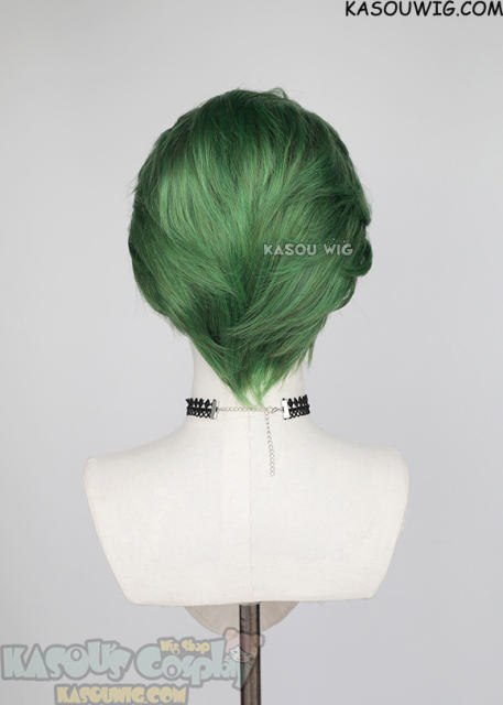 Lace Front>> Batman Joker all back short Green cosplay wig