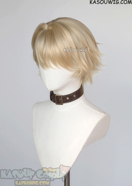 Honkai: Star Rail Gepard short beach blonde layered wig