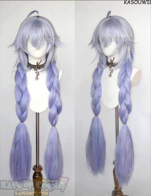 Honkai: Star Rail Bailu 120cm long braided wig