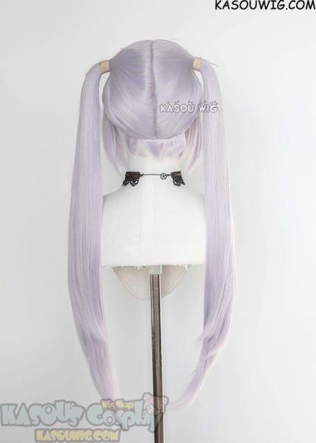 Sousou no Frieren Frieren silver lilac 80cm long pigtails wig