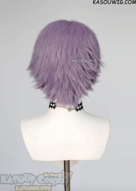S-1 / SP33>>31cm / 12.2" short grayish purple layered wig