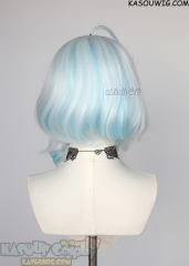 【Clip-on Version】Genshin Impact Furina short wavy wig + long wavy clip-on extension