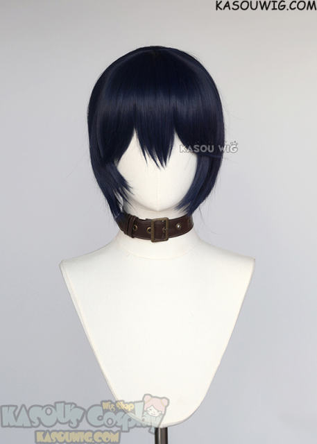 Jujutsu Kaisen Riko Amanai long dark blue braided wig