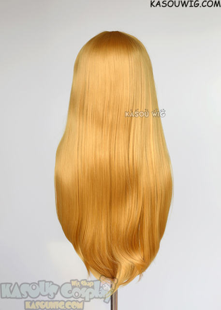 L-2 / KA013 light golden 75cm long straight wig