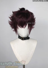 NU: Carnival Morvay deep purple short flippy wig
