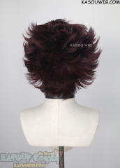 NU: Carnival Morvay deep purple short flippy wig