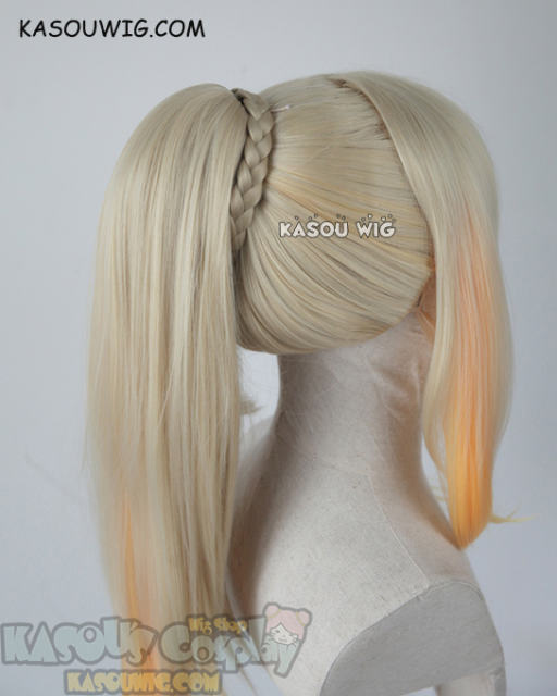 【In Production】Kono Subarashii Sekai ni Shukufuku wo! Darkness / Dustiness Ford Lalatina blonde orange ombre ponytail wig