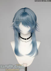 Honkai: Star Rail Sunday medium length grayish blue wig