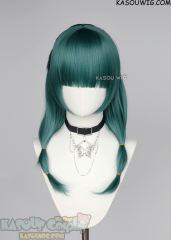 The Apothecary Diaries/Kusuriya no Hitorigoto Maomao green medium half-up bun wig