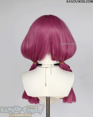 Sousou no Frieren Aura 60m pre-styled grayish magenta wig