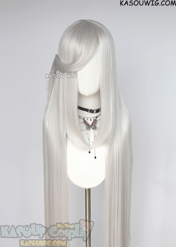 150cm white wig best sale