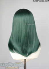 Lace Front>> Dark Olive Green middle part medium length wig LFM-1/KA065