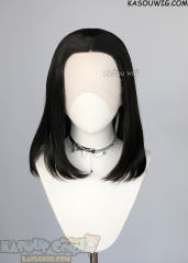 Lace Front>> natural black middle part medium length wig LFM-1/KA031A Wind Breaker Kyotaro Sugishita