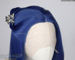 Lace Front>> royal blue middle part medium length wig LFM-1/KA050