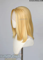 Lace Front>> Pastel Yellow middle part medium length wig LFM-1/SP01