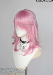 M-3 KA034 Baby Pink 52cm long layered choppy wig