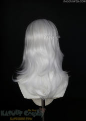 M-3 KA001 Snow White 52cm long layered choppy wig