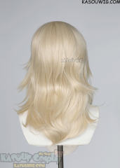 M-3 SP17 Light Cream Blonde 52cm long layered choppy wig