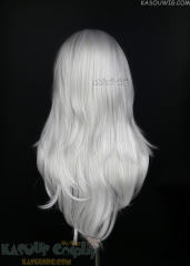 Genshin Impact Cyno 70cm long silver layered wig