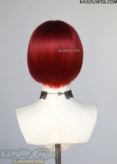 Oshi no Ko Kana Arima red ombre bob wig with pink streaks
