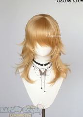 M-3 KA012 Golden Blonde 52cm long layered choppy wig