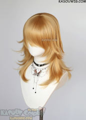 M-3 KA012 Golden Blonde 52cm long layered choppy wig