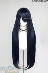 L-4 SP10 100cm/39.5" long straight versatile Dark Blue wig