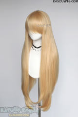 L-4 SP23 100cm /39.5" long straight versatile light peach wig