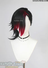 Arcane S2 Vi black pink layered wig