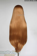 L-4 KA018 100cm/39.5" long straight versatile dark ginger orange wig