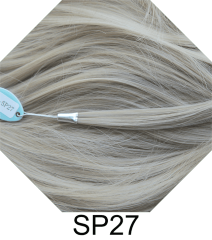 Round spiky buns with clip (Himiko Toga buns). medium size