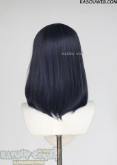 M-1/ SP03 deep blue  long bob cosplay wig. shouder length lolita wig