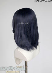 M-1/ SP03 deep blue  long bob cosplay wig. shouder length lolita wig