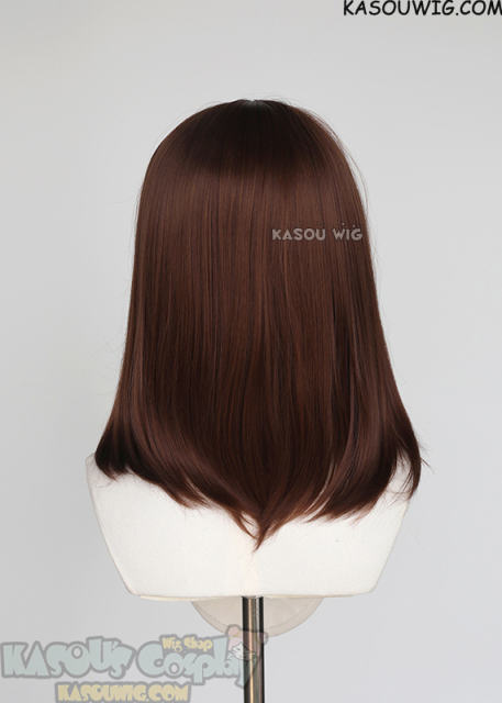 M-1/ KA027 Coffee Brown bob cosplay wig. shouder length lolita wig suitable for daily use