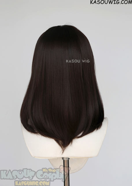 AOT Eren M-1/ KA031 Deepest Brown bob cosplay wig shoulder length wig