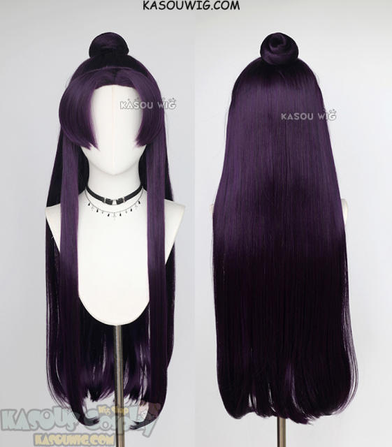The Apothecary Diaries/Kusuriya no Hitorigoto Jinshi deep purple long straight pre-styled wig