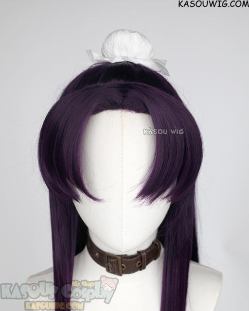 The Apothecary Diaries/Kusuriya no Hitorigoto Jinshi deep purple long straight pre-styled wig