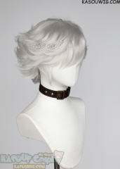 Witch Hat Atelier Qifrey silver white short flippy wig