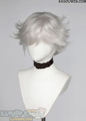 Witch Hat Atelier Qifrey silver white short flippy wig