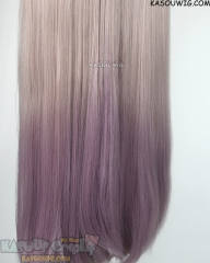Honkai: Star Rail The Herta 110cm long straight pinkish-brown purple gradient wig