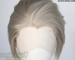 Lace Front>>> Beige Blonde all back spiky wig LFS-1/KA007